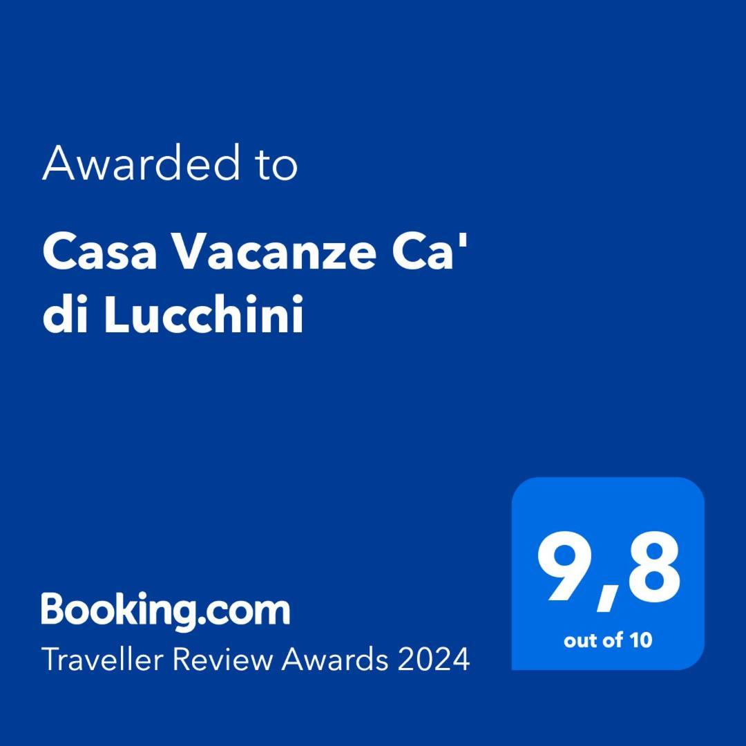 Casa Vacanze Ca' Di Lucchini San Benedetto Val di Sambro Exteriör bild